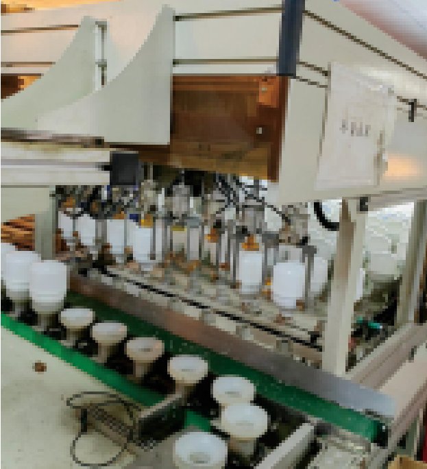 Automated lamp assembly line at the LEE'S LIGHT production base