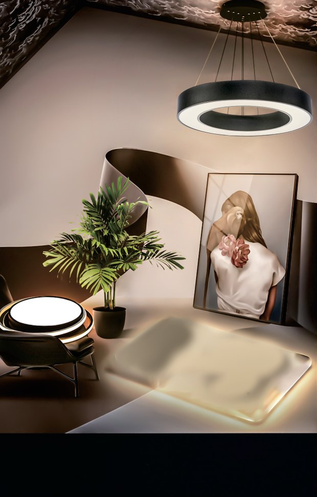 Outdoor covered lighting application