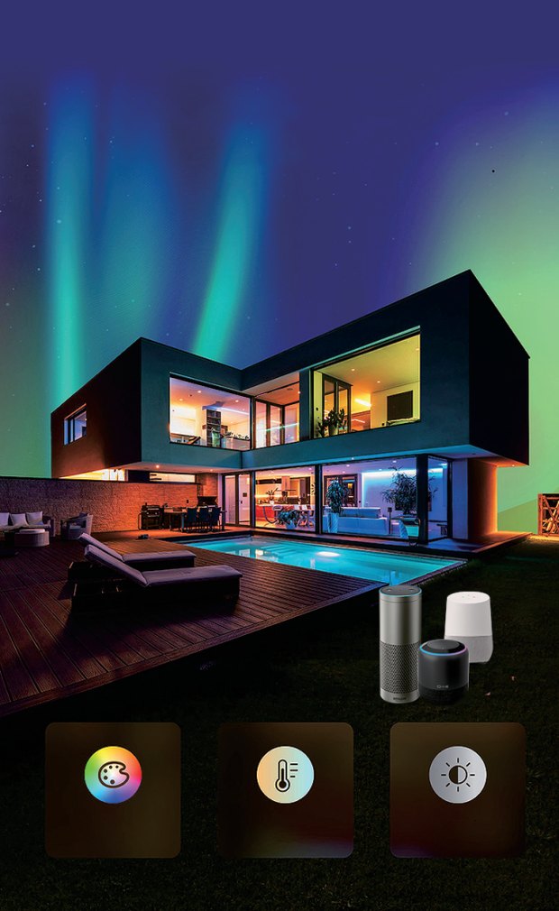 Ambience lighting application