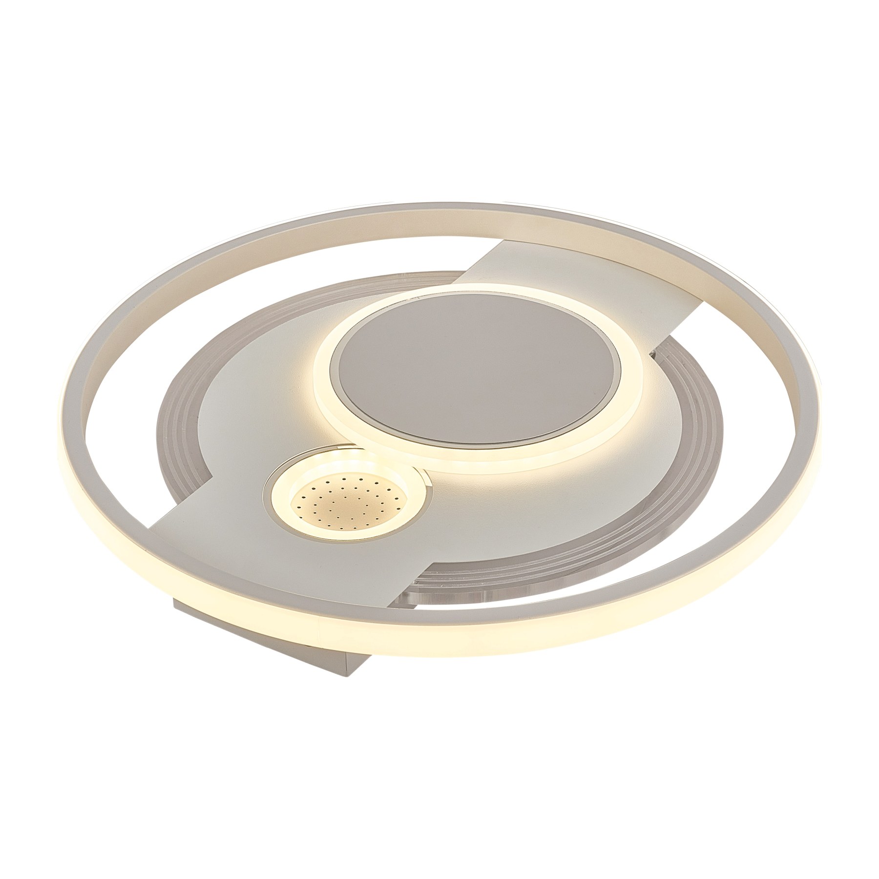 LS-CMT-P228 Artistic ceiling light photographed on a white background