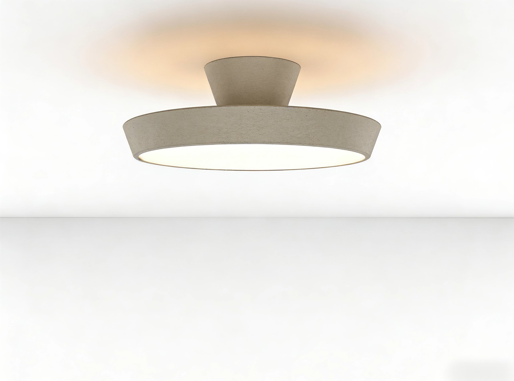 Visual26 ceiling lamp in Desert Yellow